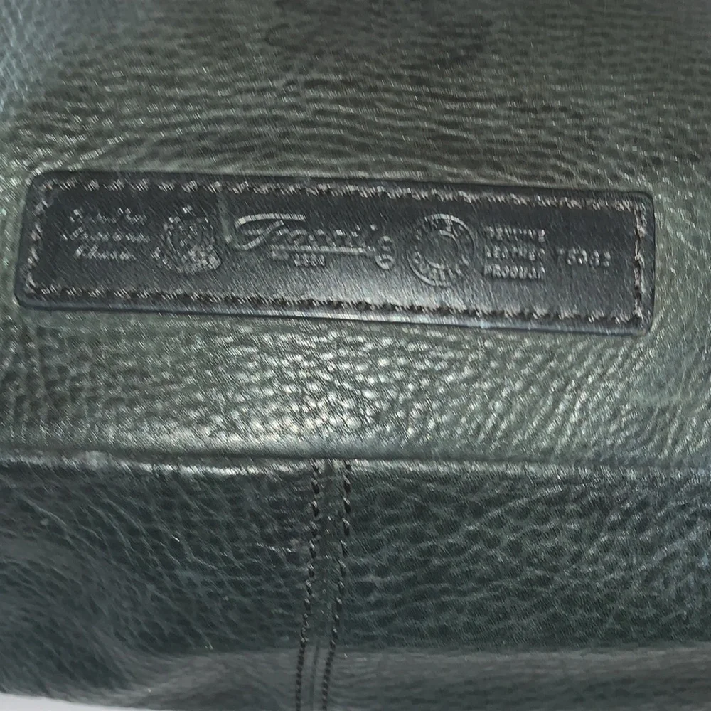 Fossil Bag Black Pebbled Leather Charcoal